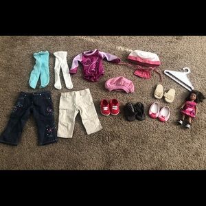 American girl clothing and accessories